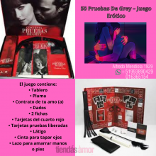 Juego Erótico Cincuenta Pruebas de Grey